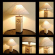 Orientalne lampy podłogowe oraz stołowe
